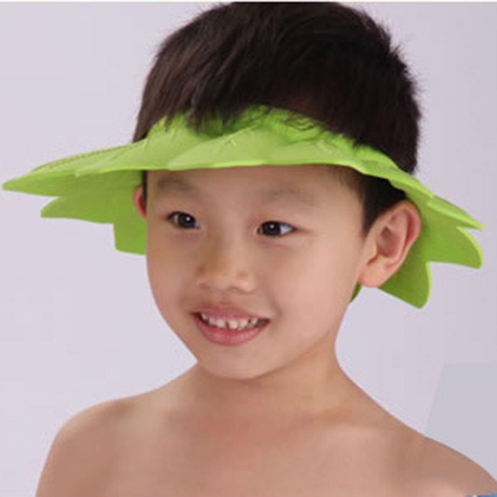 Q Kids Outdoor - シャンプー用、シャワー用、入浴用、サイズ調整可能な帽子、幼児、赤ちゃん、子供向け、屋外用バイザー、4歳まで。