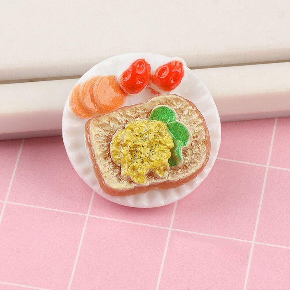 ドールハウス-ミニチュア食品シミュレーションモデル,カラフル - Kids Outdoor Kitchen Accessories のレビューと価格