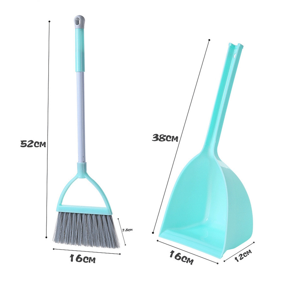 子供用ほうきとシャベルセット、ミニほうき、モップ、黄色い清掃 - Kids Outdoor Broom のレビューと価格