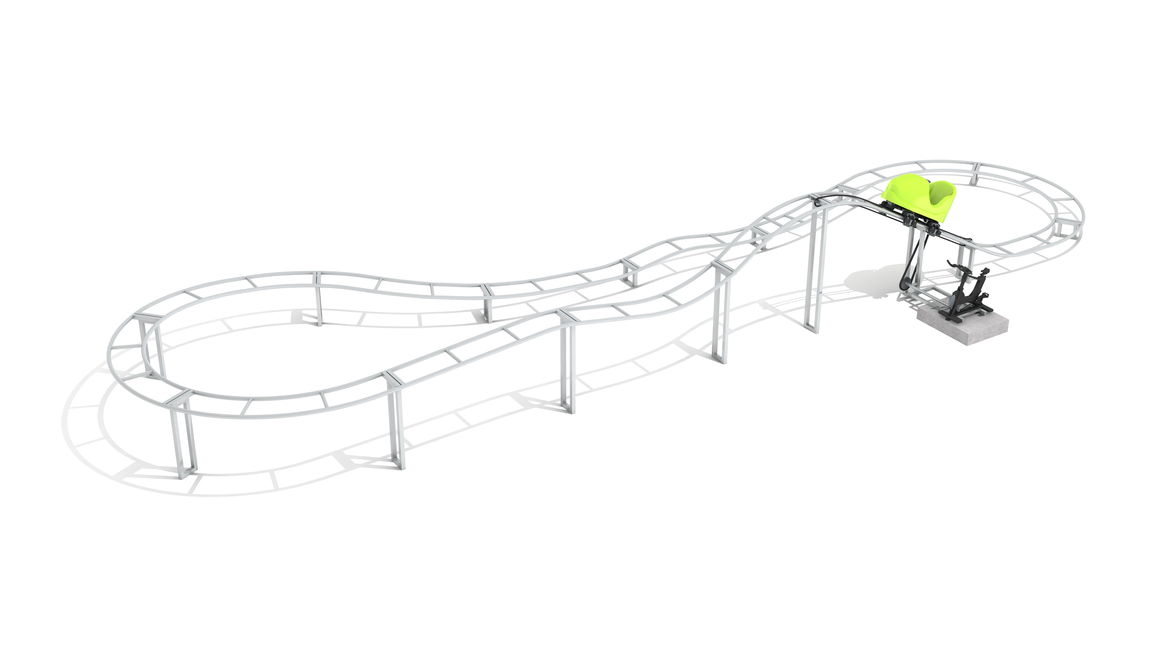 2026年激安販売スチール製子供用ローラーコースタートラック - Kids Outdoor Climbing Frame のレビューと価格
